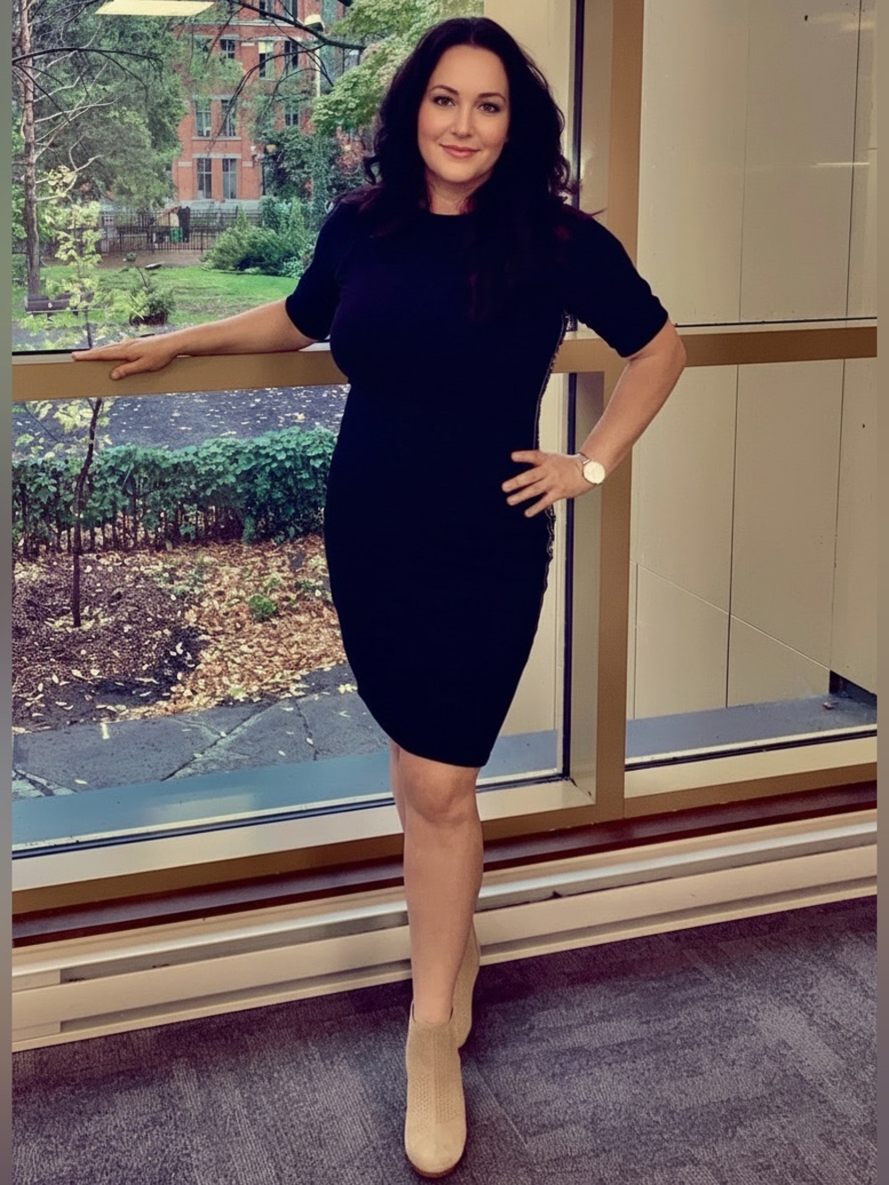 DKNY Sport Black Performance Dress